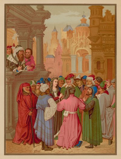 Saint Catherine Surrounded by the Doctors of Alexandria by French School