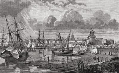 Saint Malo in the 18th Century, from 