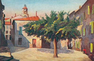 Saint Tropez: Picturesque Corner by French School