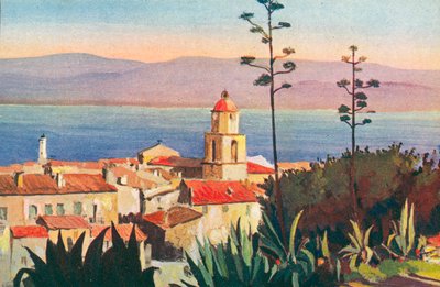 Saint Tropez: View on the Gulf by French School