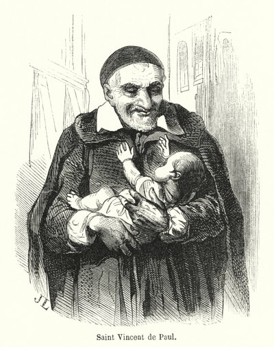 Saint Vincent de Paul by French School