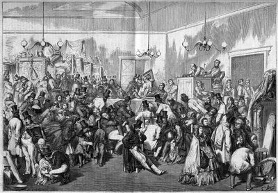 Sale of art objects at the Hotel des Vente de Paris by French School