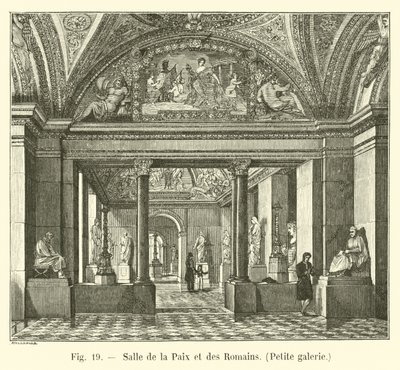 Hall of Peace and Romans, Small gallery by French School