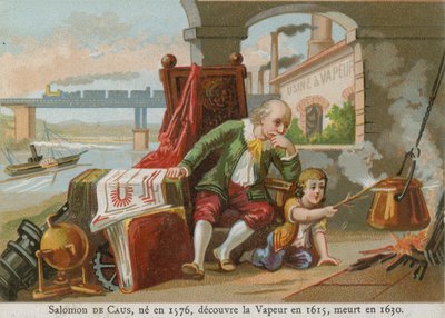 Salomon de Caus by French School