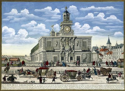 Samaritan Pump that Supplied Water to the Palace and Gardens of the Tuileries by French School