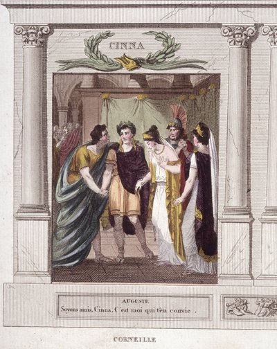 Scene and Dialogue of Augustus and Cinna in Cinna ou la clemence d