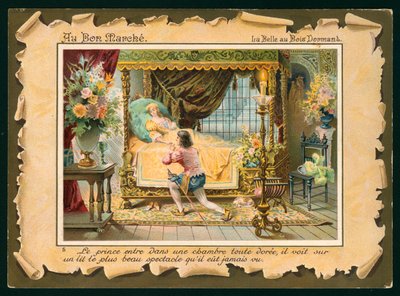Scene from Sleeping Beauty by French School