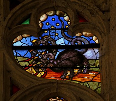 Scene from the Apocalypse: The Beast with Seven Heads by French School