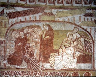 Scene from the Life of a Saint by French School