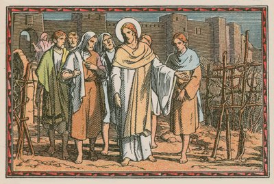 Scene from the life of Jesus by French School
