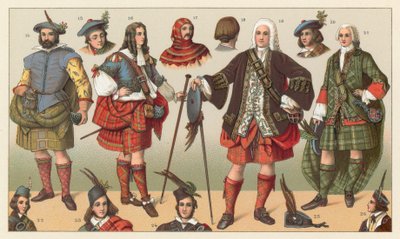 Scotland Costume by French School