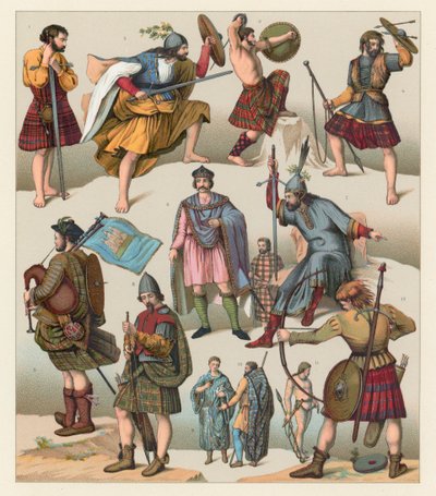 Scottish Costume by French School