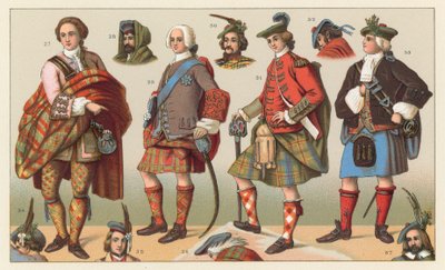 Scotland Costume by French School