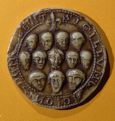 Seal of the council of the Commune of Meulan, 1195 by French School
