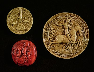 Seals of Gilles de Laval (1404-40) Lord of Rais, Jean d