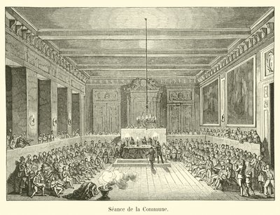 Session of the Commune by French School