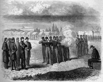 Secession War (1861 - 1865) or American Civil War by French School