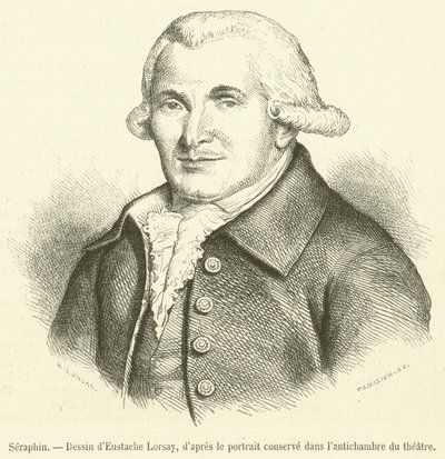 Seraphin (engraving) by French School