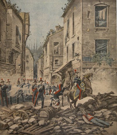 Serious Troubles in Italy: Riots in Milan by French School