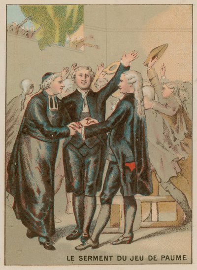 Tennis Court Oath by French School