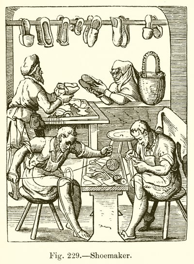 Shoemaker by French School