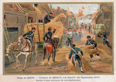 Siege of Metz, Mercy-Le-Haut by French School