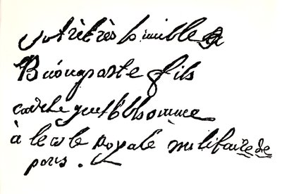 Signature of Napoleon Bonaparte (1769-1821) from 1785, from Napoleon by Armand Dayot, Paris, 1895 by French School