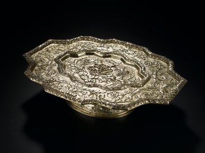 Silver-Gilt Salver of Shaped Outline, from the Lennoxlove Toilet Service, Owned by Frances Teresa Stewart, Duchess of Richmond and Lennox: French, Paris, 1666 - 1667 by French School