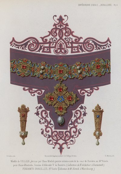 Silver Jewellery by French School