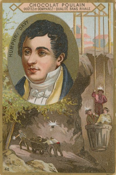 Sir Humphry Davy by French School
