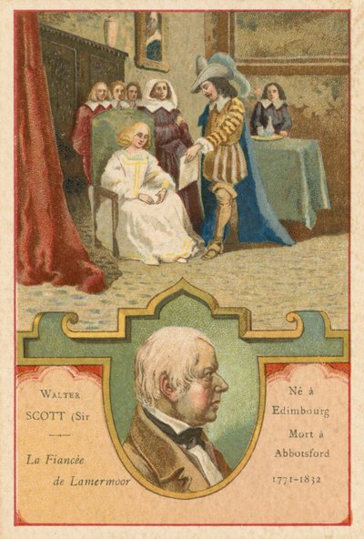 Sir Walter Scott by French School