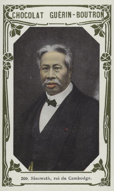 Sisowath, King of Cambodia by French School