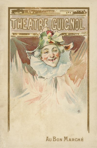 Smiling Clown by French School
