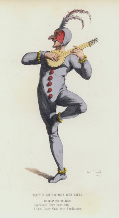Sottie of the Prince of Fools by French School