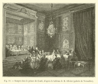Supper at the Prince of Conti