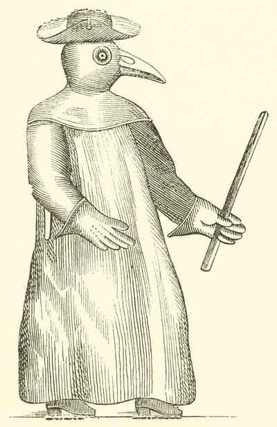 Under This Engraving, Serving as Frontispiece to the Treatise on the Plague by French School