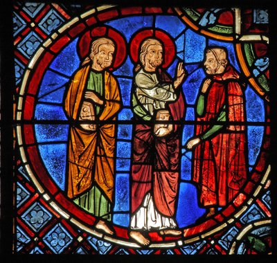 Ss Simon and Jude with a Deacon by French School