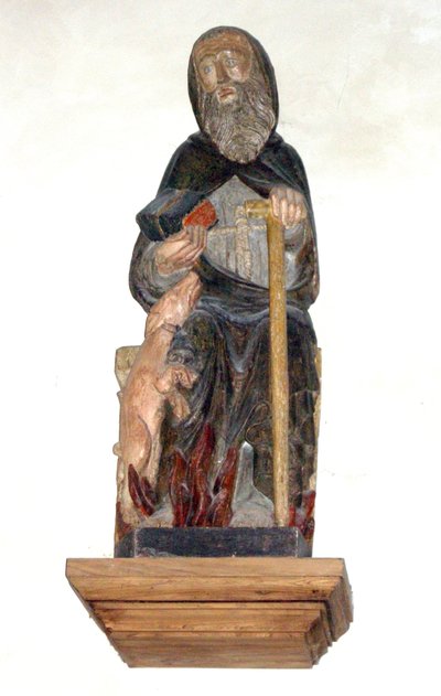 St. Anthony Abbot by French School