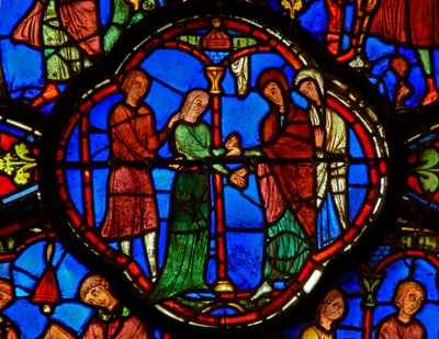 St Anthony gives sister to 2 nuns by French School