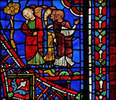 St. Apollinaire: The Faithful at His Funeral by French School