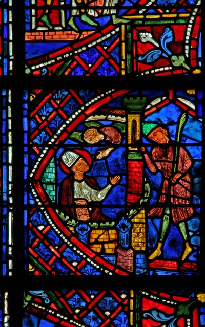 St. Apollinaire: Visited by an Angel in Prison by French School