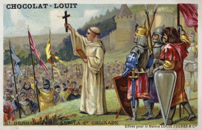 St Bernard Preaching the Second Crusade, 1146 by French School