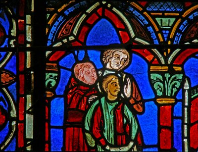 St Cheron window: Clotair