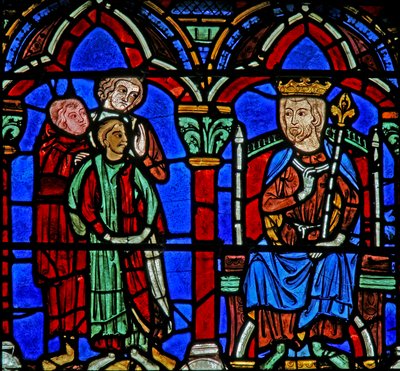 St Cheron window: Clotair