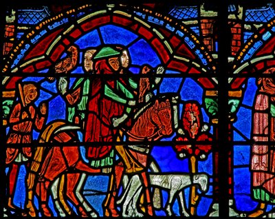St Cheron window: the prince