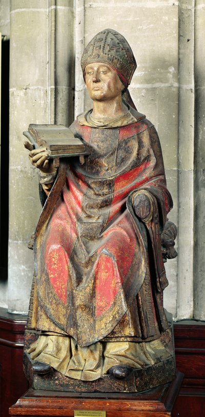 St. Germain, Bishop of Auxerre by French School