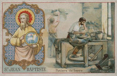 St John the Baptist and Potters by French School