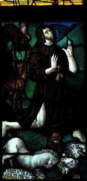 St. John the Baptist in the Wilderness, from Rouen, Mid 16th Century by French School