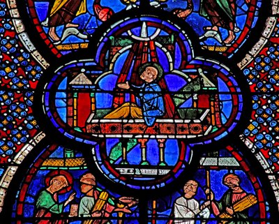 St John Window: Awaits Death and Resurrection by French School