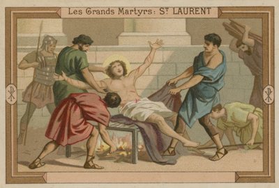 St Lawrence by French School